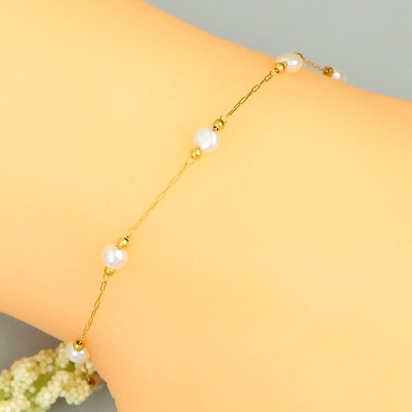 Handmade Anklet – A Stylish Choice for Women, Thoughtful Gift Idea, EVCH1151 - Picture 1 of 10